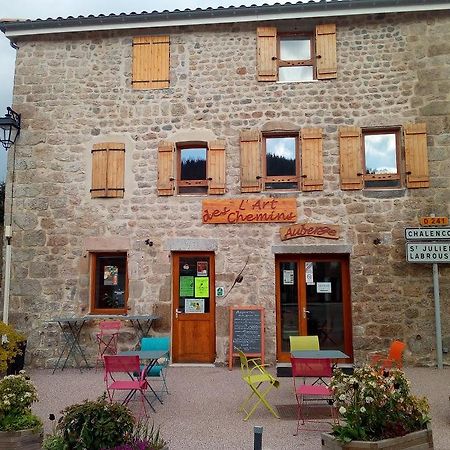 L'Art Des Chemins Panzió Nonieres Kültér fotó